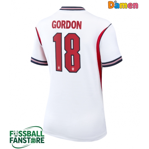 England Anthony Gordon #18 Replik Heimtrikot Damen WM 2026 Kurzarm